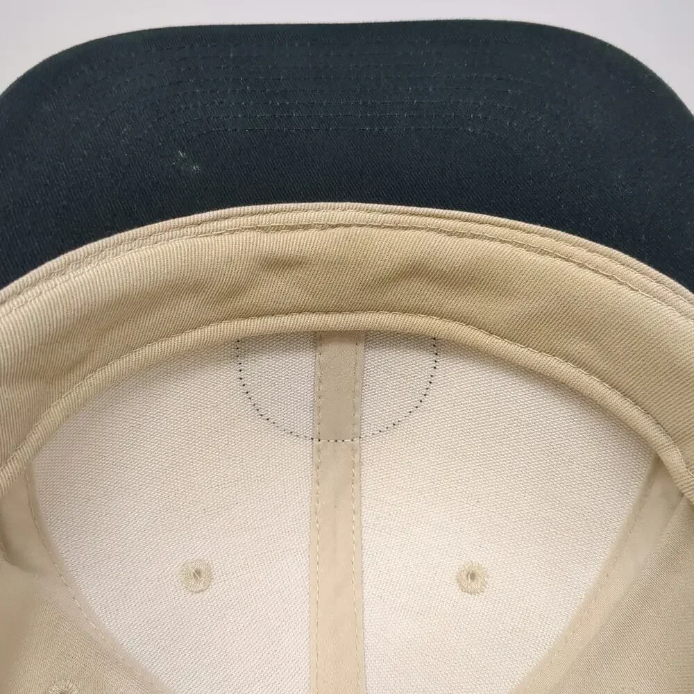 Vans Snapback Beige Black Gray One Size California Bear Patch Off The Wall Hat